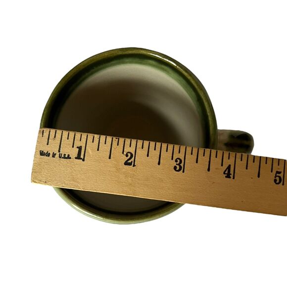 John B Taylor Louisville Stoneware Harvest Pear Mug Cup Set of 4 VTG Cottagecore - Picture 10 of 10